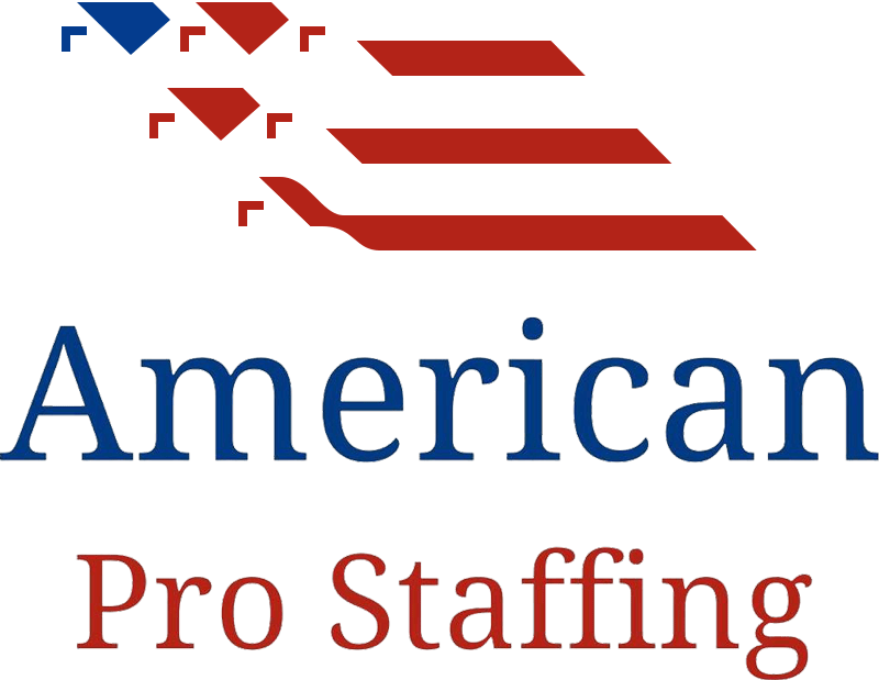 American pro staffing logo